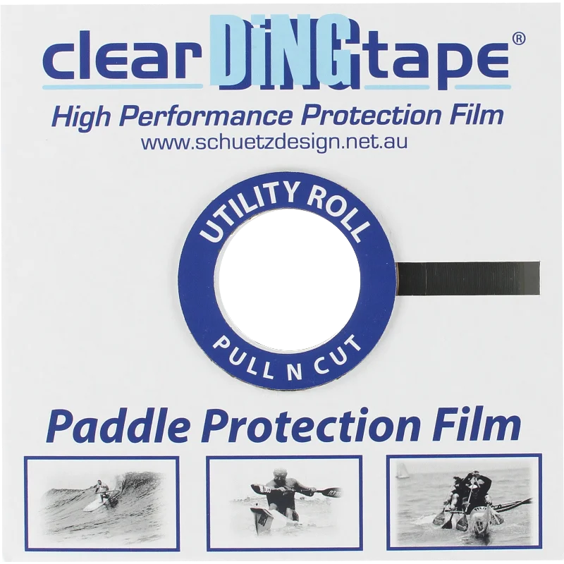 Luxe surf pad for added comfort and luxury-  Clear Ding Tape Paddle Blade Film 20mmx50m Roll