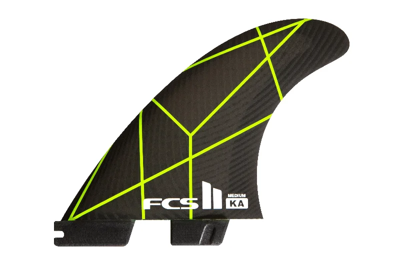 High-performance surfboard fins for competitive surfers-FCS II KOLOHE ANDINO PC TRI SET