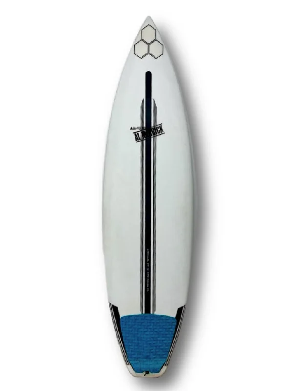 Surfboards for reef breaks-Al Merrick 6'0" Flyer EPS clear