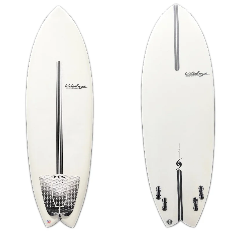 Single fin surfboards for classic style-Used WBZ 5'7" Split Keel Quad Crusher