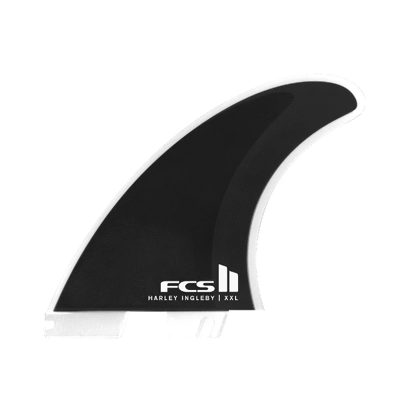 Surfboard traction pad for secure foot placement-FCS II HARLEY QUAD SET PC XXL - BLACK