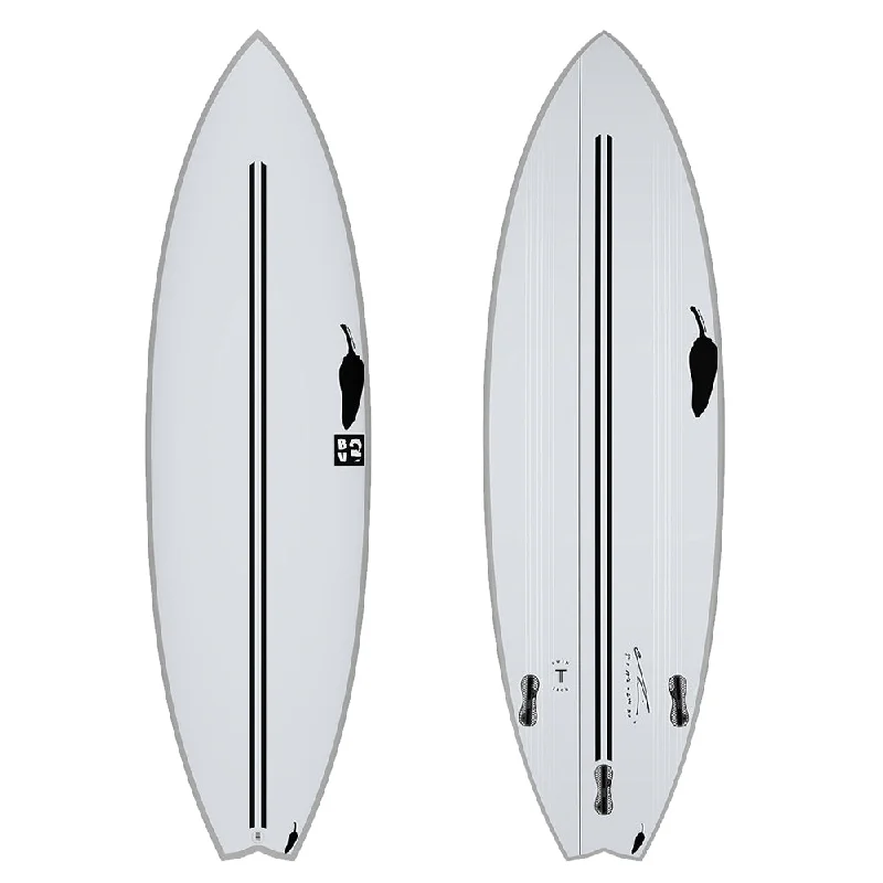 Surfboards with great nose rocker for better control-CHILLI BV2 TT EPS