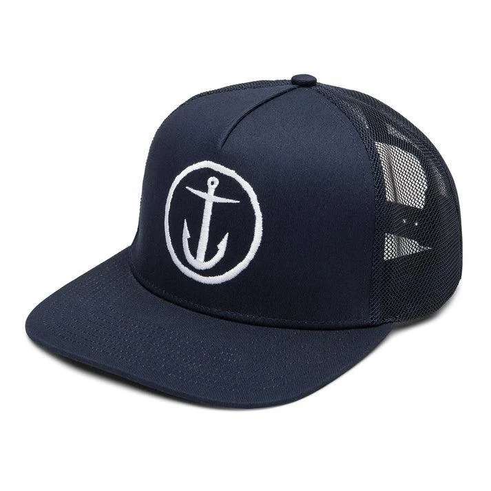 Captain Fin Co OG Anchor Trucker Cap Navy