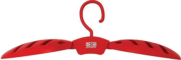 Wetsuits for extreme cold-water diving-Ocean and Earth Quick Dry Wetsuit Hanger Red