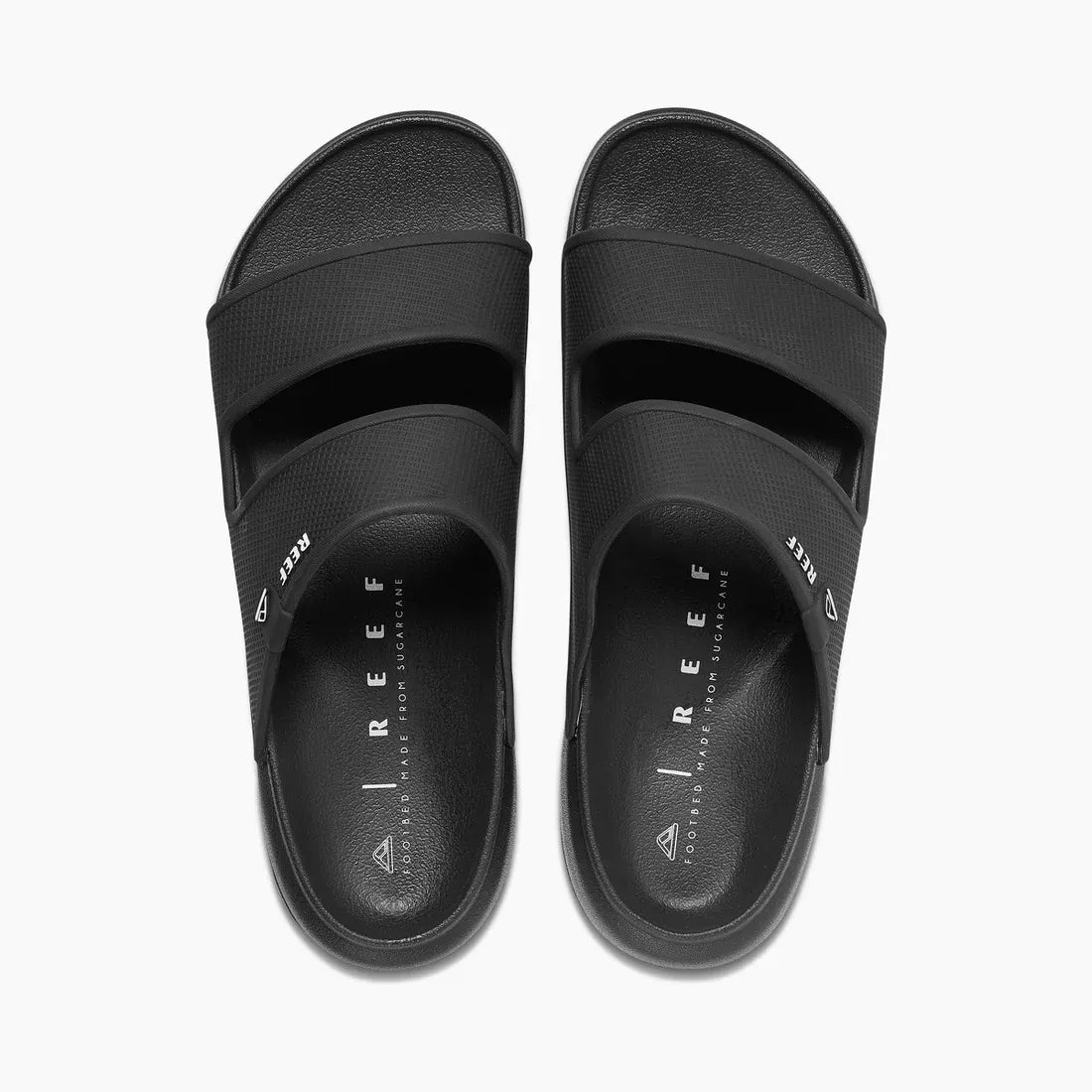 women’s sandals with heels-Reef Mens Sandals Oasis Double Up Slides