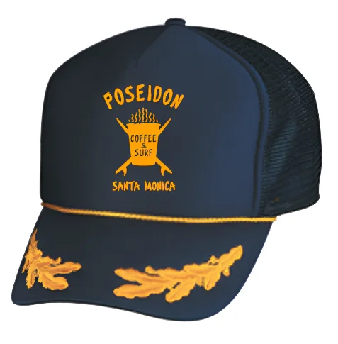 Advanced surfboards for expert wave riders-Poseidon Coffee Surf Hat