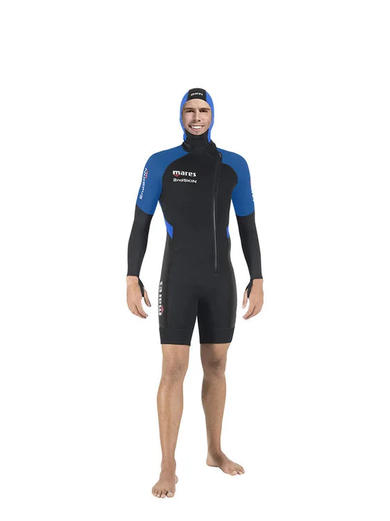 Men’s full wetsuits for cold water diving-Mares 2nd Skin Shorty 1.5mm Mens