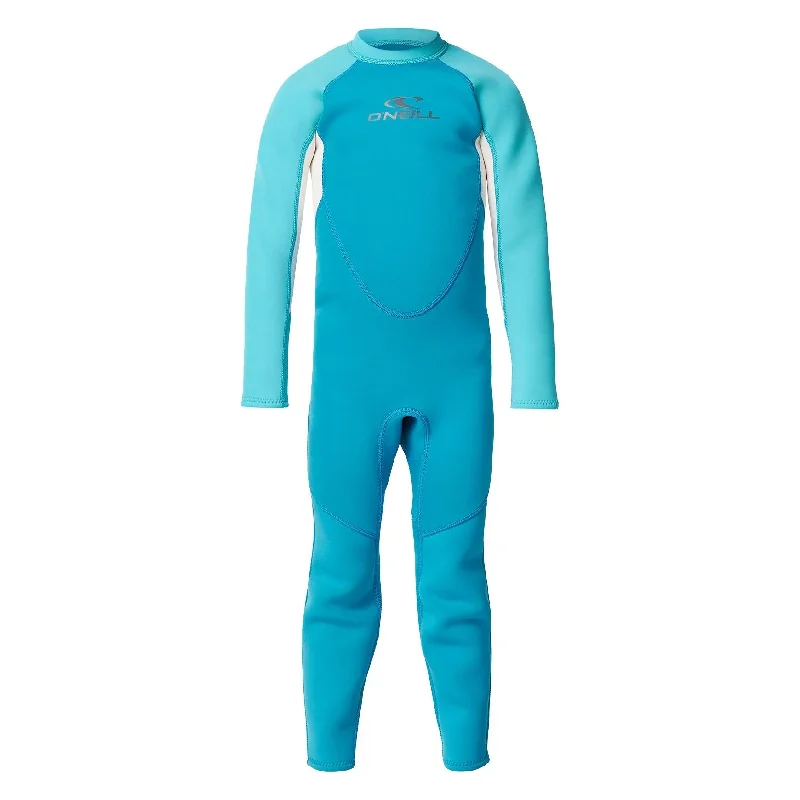 High-performance wetsuits for deep-sea diving-O'NEILL BOYS TODDLER REACTOR BZ FULL 2MM 2025