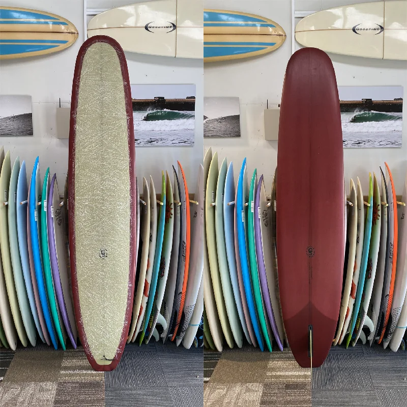 Surfboards designed for deep water surfing-JORDAN GRIFFIN LOG 9'2" PU