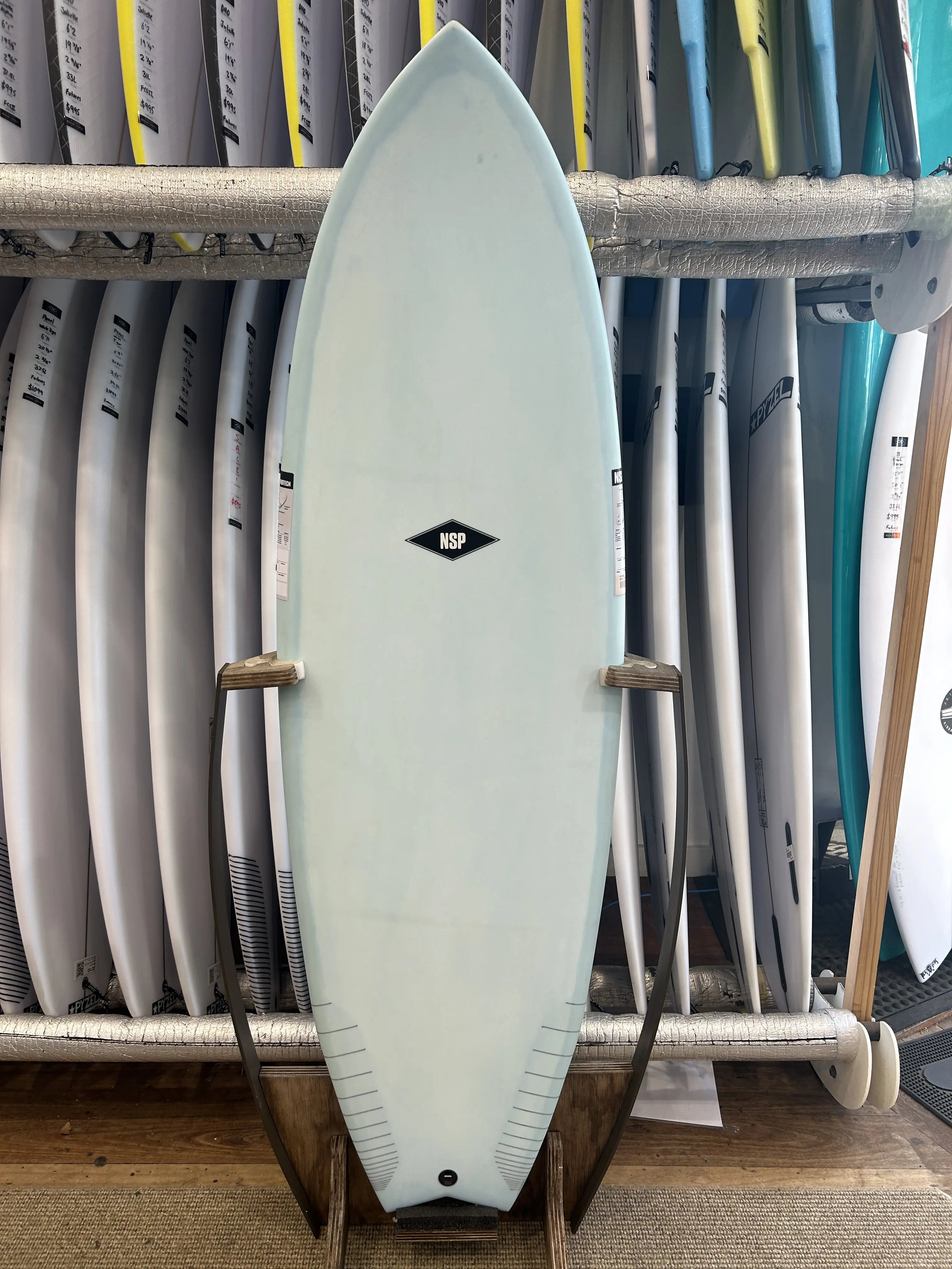 Surfboards for riders looking to enhance control-NSP Fish - 5'6" - 33L - Futures