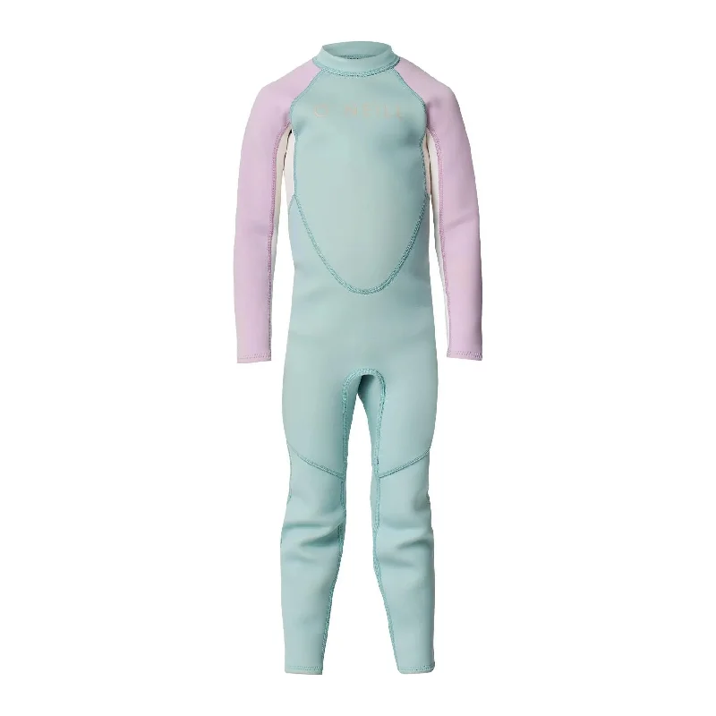 Best wetsuits for warm water conditions-O'NEILL GIRLS TODDLER REACTOR BZ FULL 2MM 2025