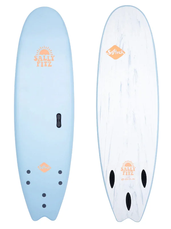 Surfboards with lightweight construction for ease-Softech 6'6" Sally Fitzgibbons Mist