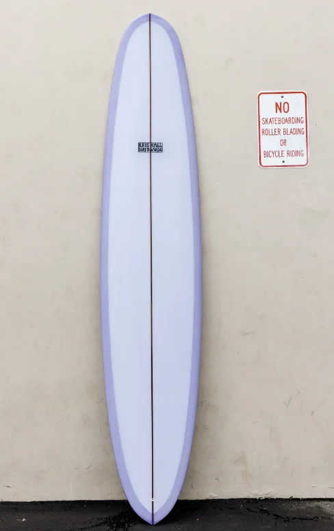 Surfboards for surf schools and teaching-KRIS HALL | 9’4” JAZZ PIN LAVENDER HAZE LONGBOARD