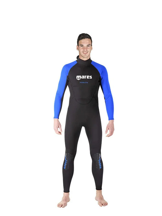 Hybrid wetsuits for cold and warm water diving-Mares Manta 2.8mm Wetsuit Mens