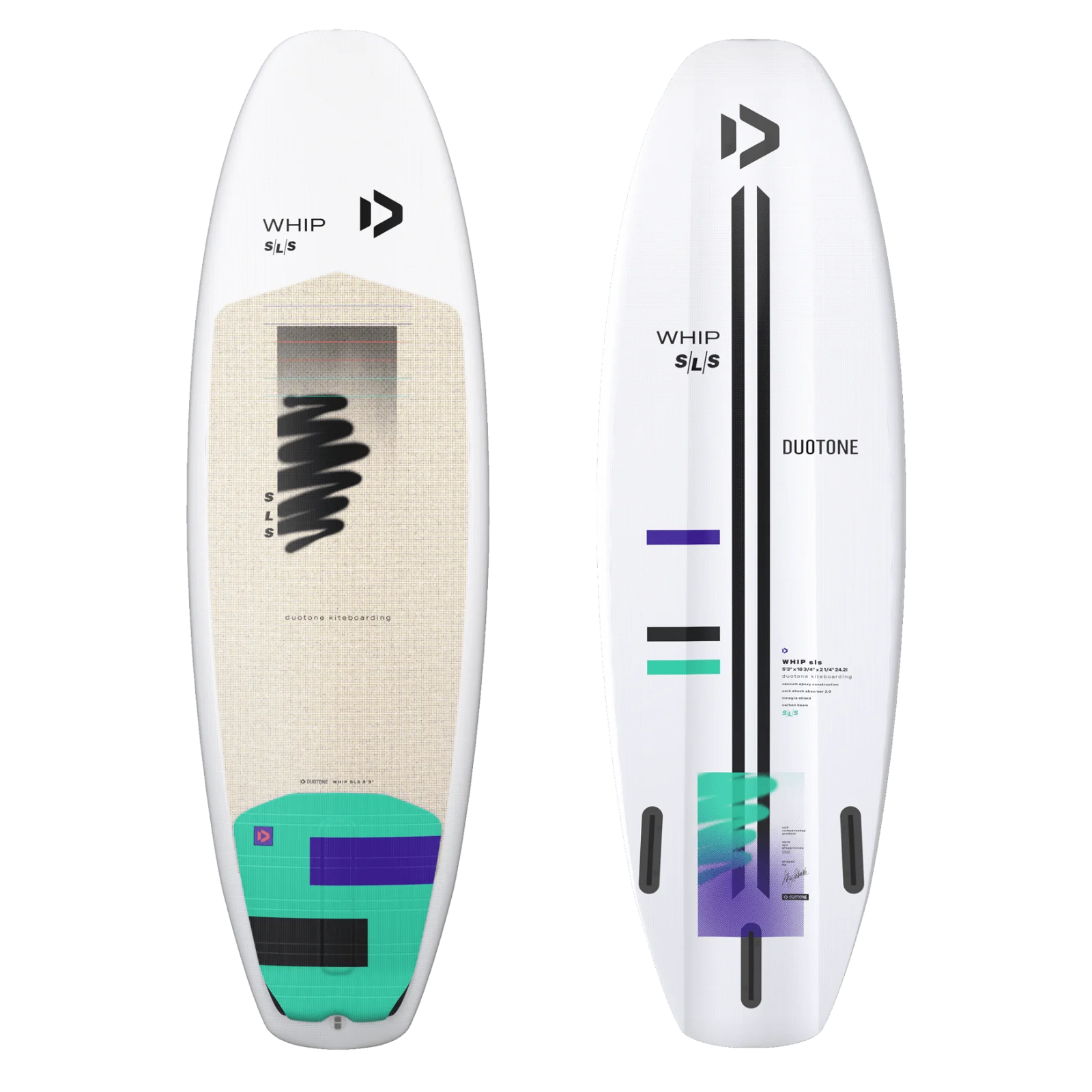 Beginner-friendly surfboards for easy balance-SURFBOARD WHIP SLS 2023 - DUOTONE