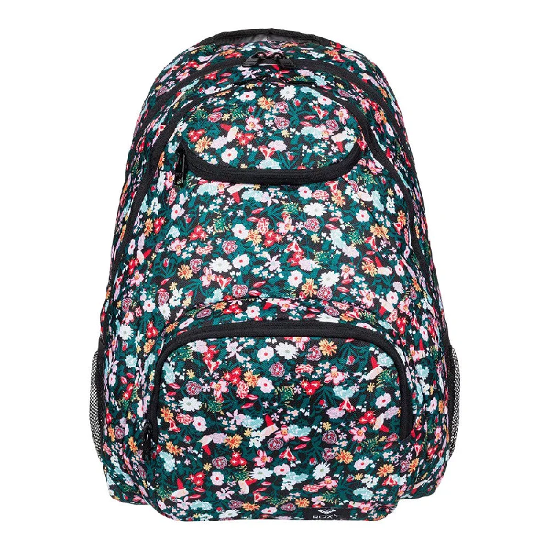 Roxy Shadow Swell Backpack - Anthracite Bouquet