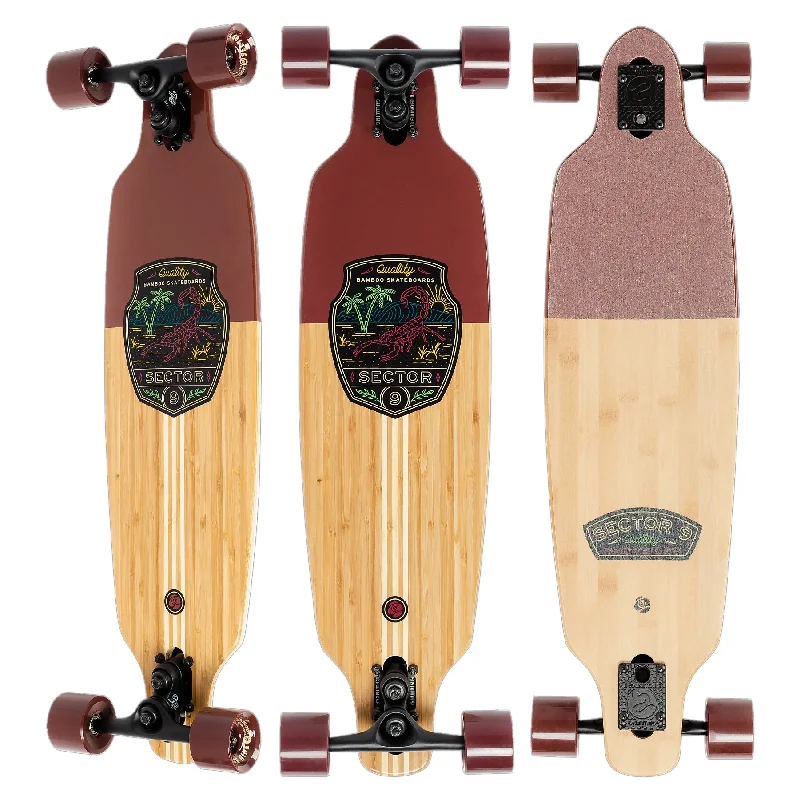 Ultra-light surfboards for easier maneuvering-Sector 9 Shoots Stringer Complete Cruiser