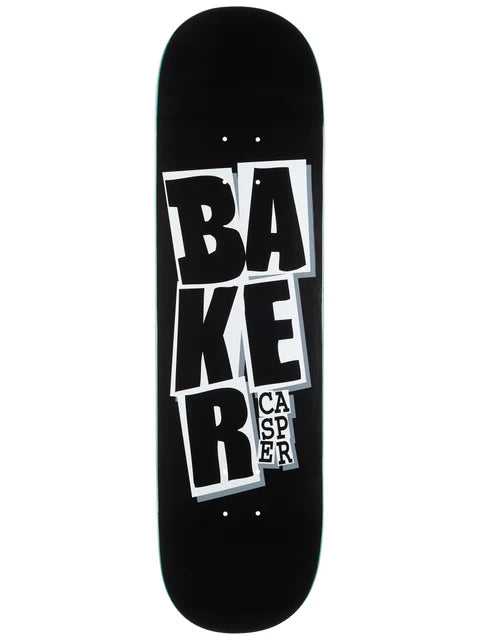 Surfboards for cruising with friends-Baker Casper Brooker Stacked BLK Deck 8.5