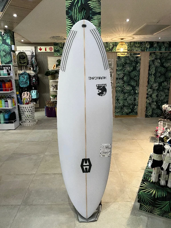 Short surfboards for aggressive maneuvers-6' 0" X 20 7/8" X 2 3/4" (38.2L) Pacman Hurricane HSBPM60