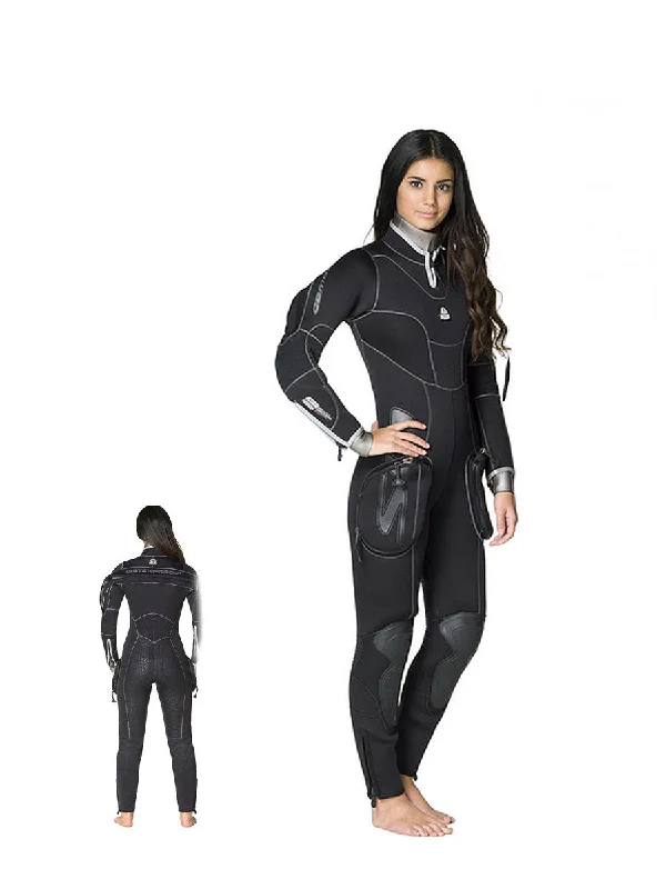 Wetsuits for extreme depth diving-Waterproof SD Combat Semi-Dry 7mm. Ladies