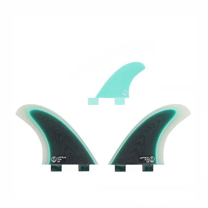 Captain Fin Co CF Twin Especial + Trailer - Seafoam (FCS)