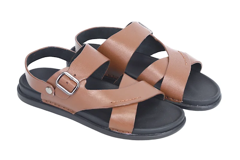 cool sandals for men-Mens Premium Leather Sandal 93220