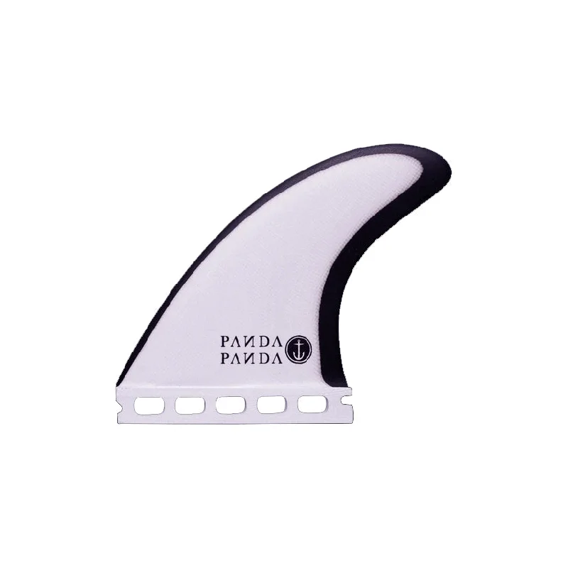 Thruster fins for better control on bigger waves-Captain Fin Panda 5 Fin Single Tab Medium Fins