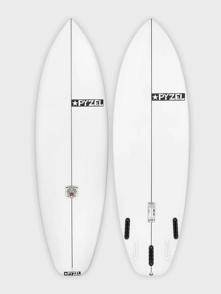 Soft-top surfboards for safety and ease of use-Pyzel White Tiger