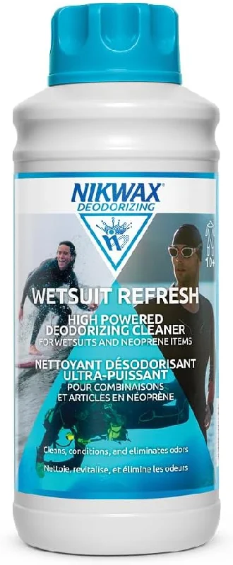 Wetsuits with anti-bacterial lining for hygiene-Nikwax Wetsuit Refresher 1000 ML - 34 oz