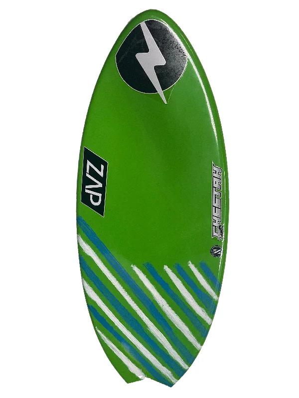 Carbon fiber surfboards for elite surfers-Zap 48" Cheetah (Green)