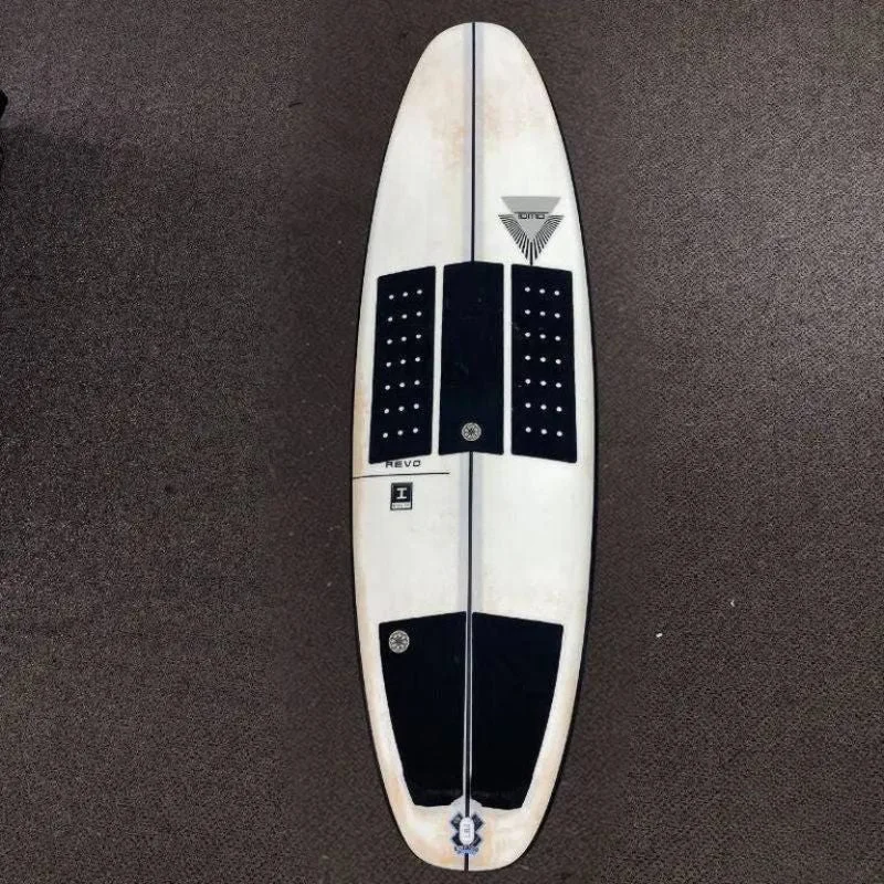 Surf fins for greater maneuverability in tight spaces-USED Firewire REVO Five Fin 5'5 FCS