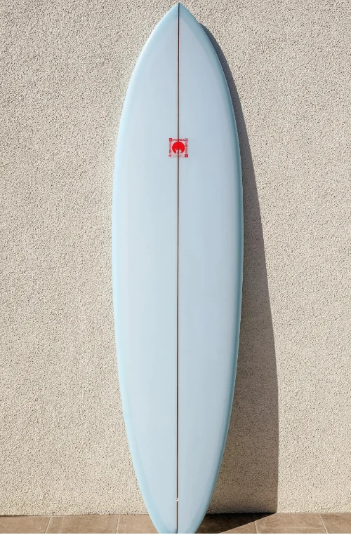 Paddleboards and surfboards for fun combos-KRIS HALL | 7’4” NEW SPEEDWAY BOOGIE SWALLOW GLACIER SURFBOARD