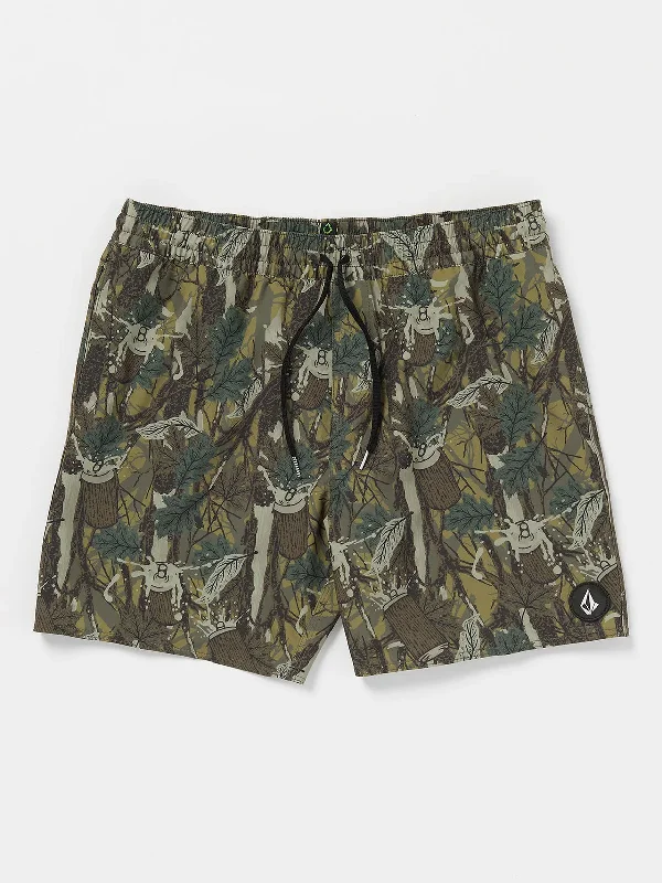 Surfboards for advanced wave riding-Volcom Sanctorium Trunk 17" Camoflage