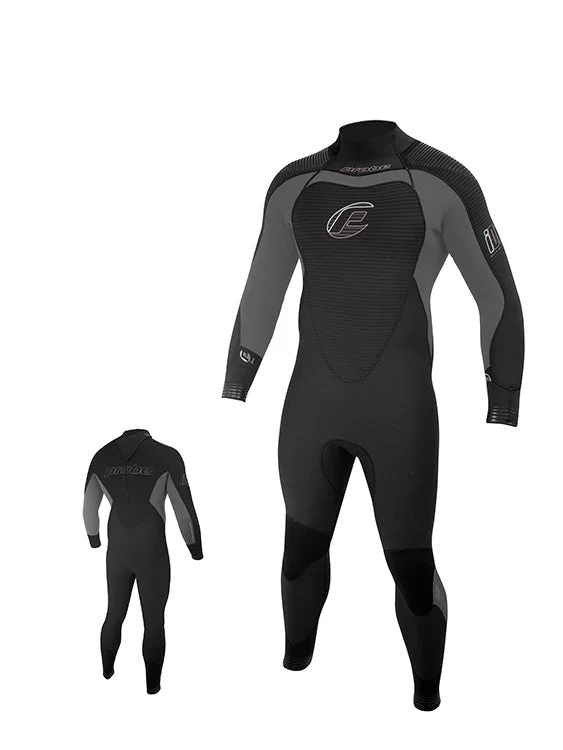 Stretchable wetsuits for flexible movements-Probe iDry V2 Wetsuit 7mm Mens