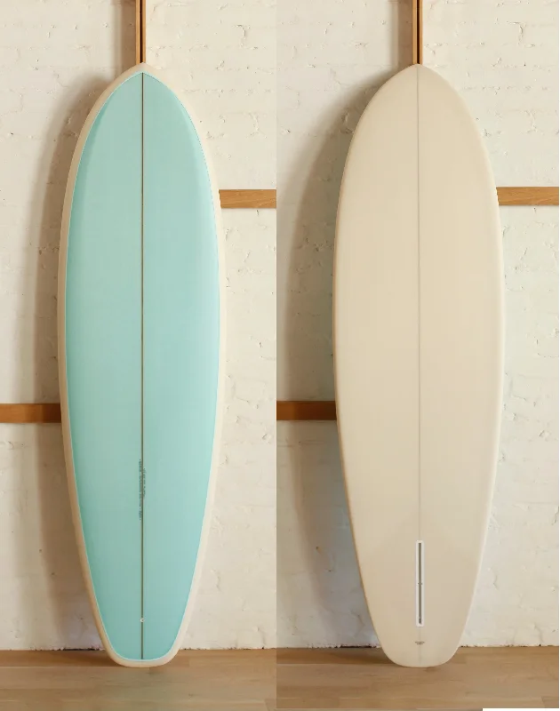 Fin sets for surfboards with different configurations-6'1" Single Fin