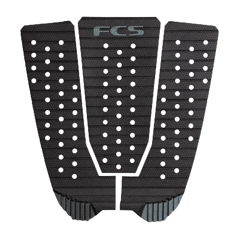 Surf pad for ultimate board feel and response-  FCS Kolohe Tread-Lite Traction Pad-Black/Charcoal