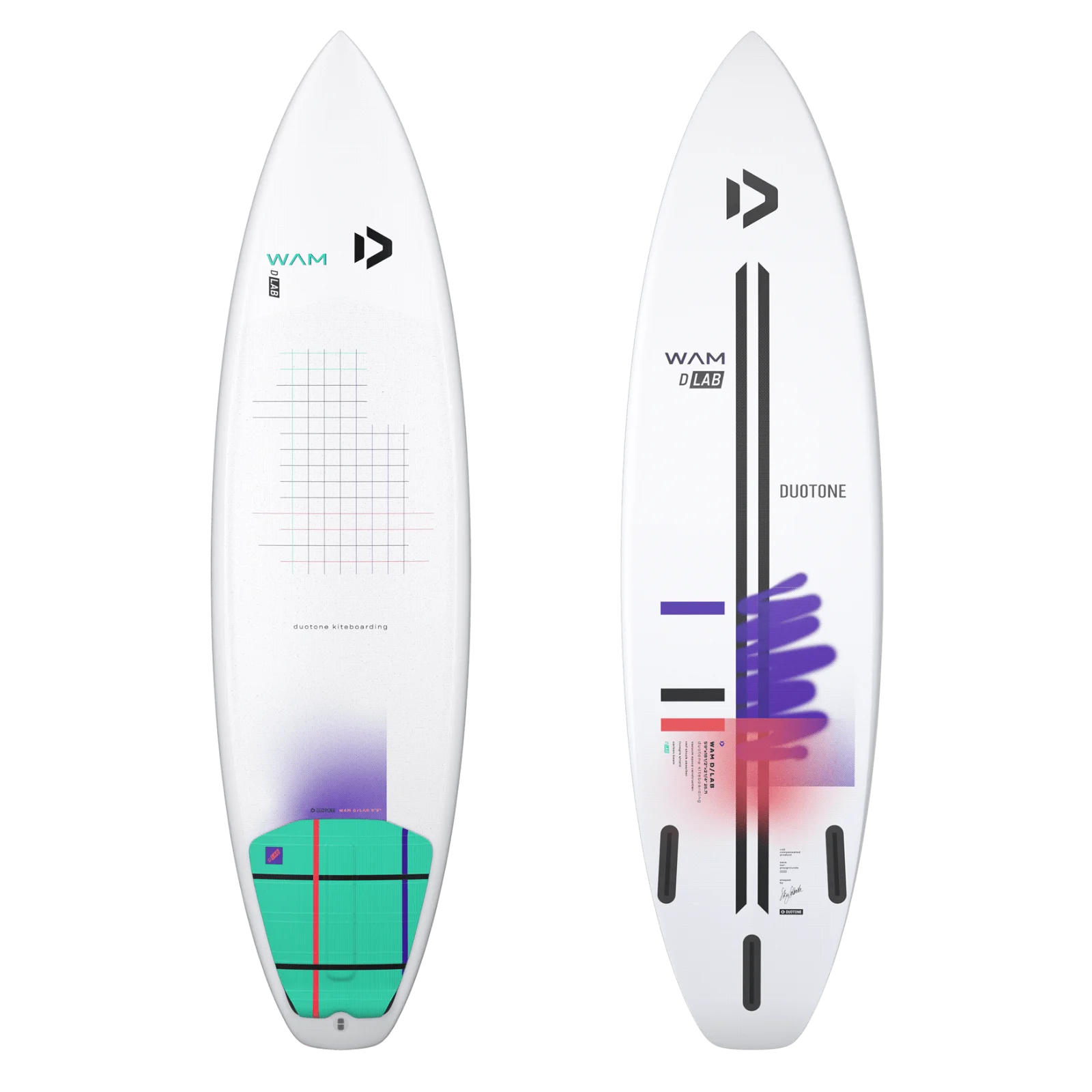 Soft-top boards for beginners and families-SURFBOARD WAM D/LAB 2023 - DUOTONE