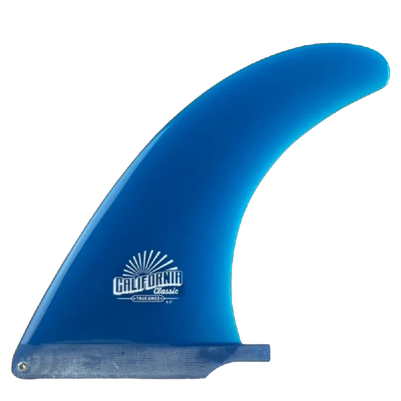 Customizable surfboard accessories for personalized gear-TRUE AMES CALIFORNIA CLASSIC 7" BLUE