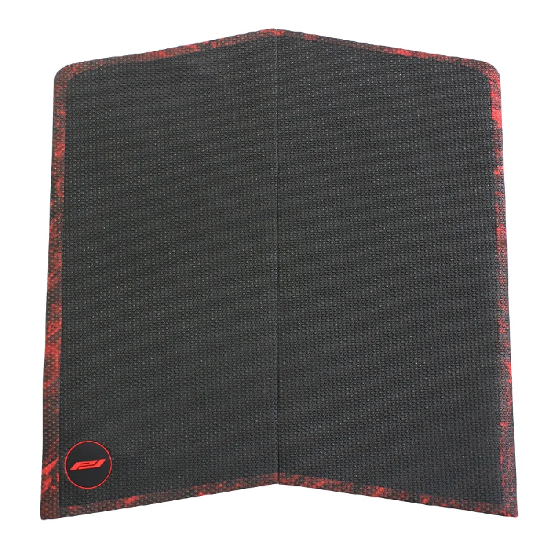 Comfort-fit surf pads for easy wear-  Pro-Lite Eithan Osborne Front Foot Traction Pad-Blk & Red Marble