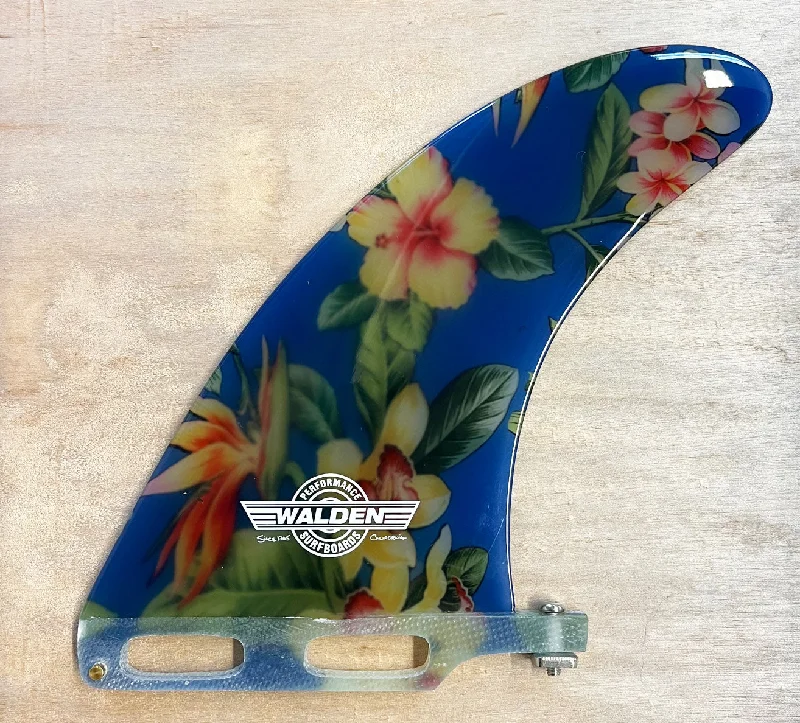 Adjustable single fin for longboard surfing-Walden Wide Base Fin - Royal Hawaiian