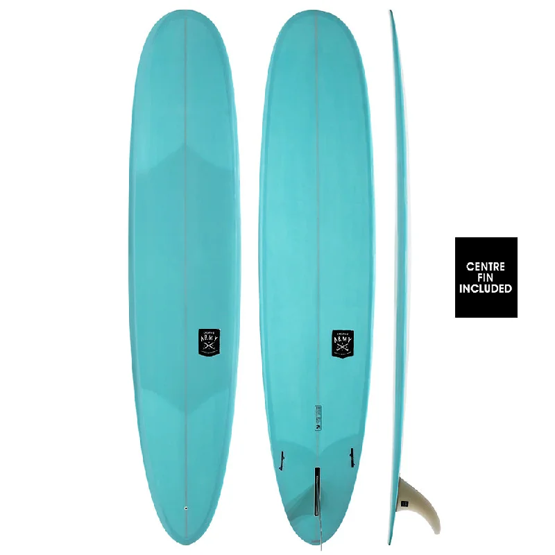 Surfboards for efficient paddling in tough conditions-9'1 CREATIVE ARMY FIVE SUGARS BLUE PU