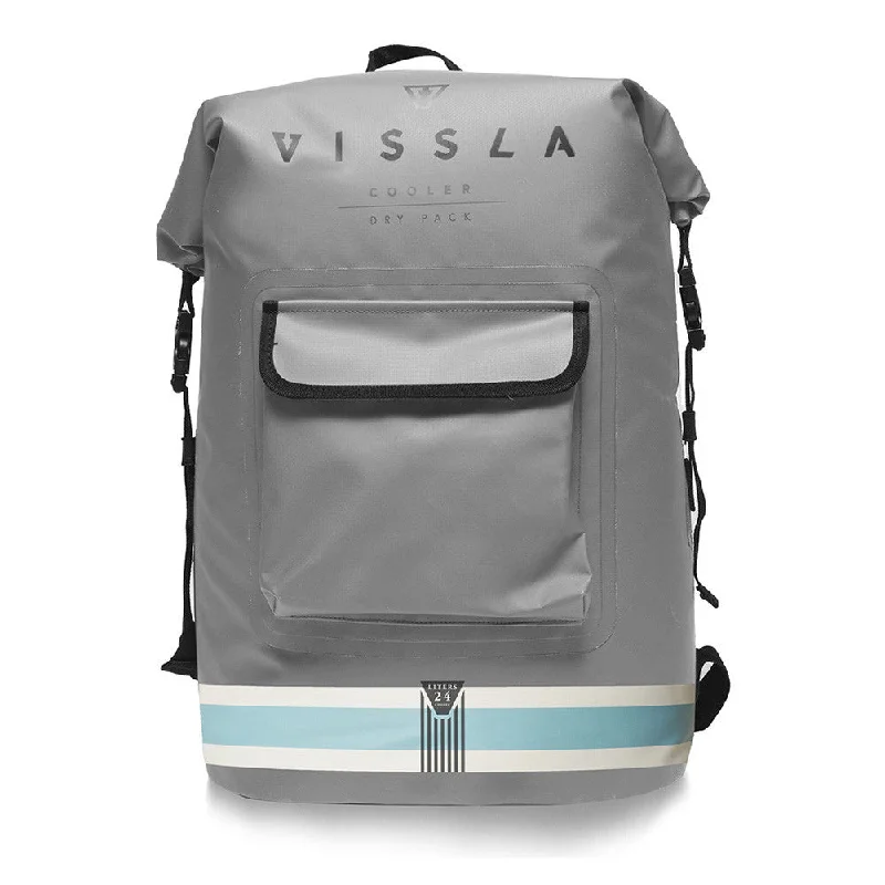 Vissla Ice Seas Cooler 24L Dry Backpack - Grey