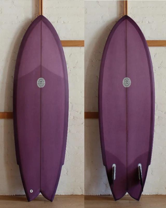 Soft-top surfboards for safety and ease of use-5'7" Stingfish