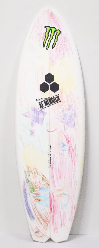 Surfboards for boosting airs and tricks-5'2 Bobby Quad EPS/Epoxy Glass On - Used Team Board