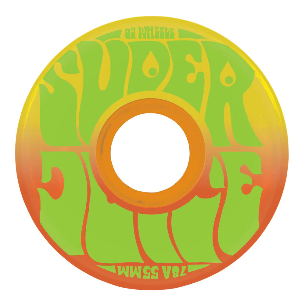 Surfboards for cruising with friends-Oj Mini Super Juice Wheels - Mai Tai 78a 55mm