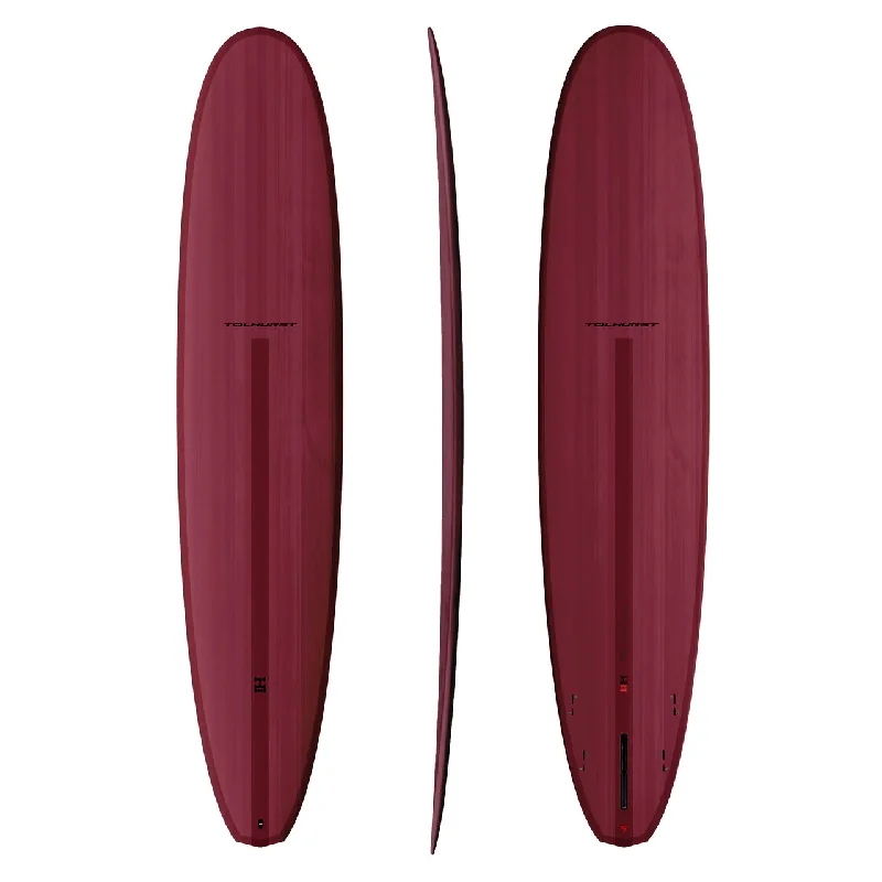 Surfboards for smooth paddling and fast response-HARLEY INGLEBY | TOLHURST DIAMOND DRIVE 2.0 THUNDERBOLT RED - MAROON 9'2" 64.8L FCS II