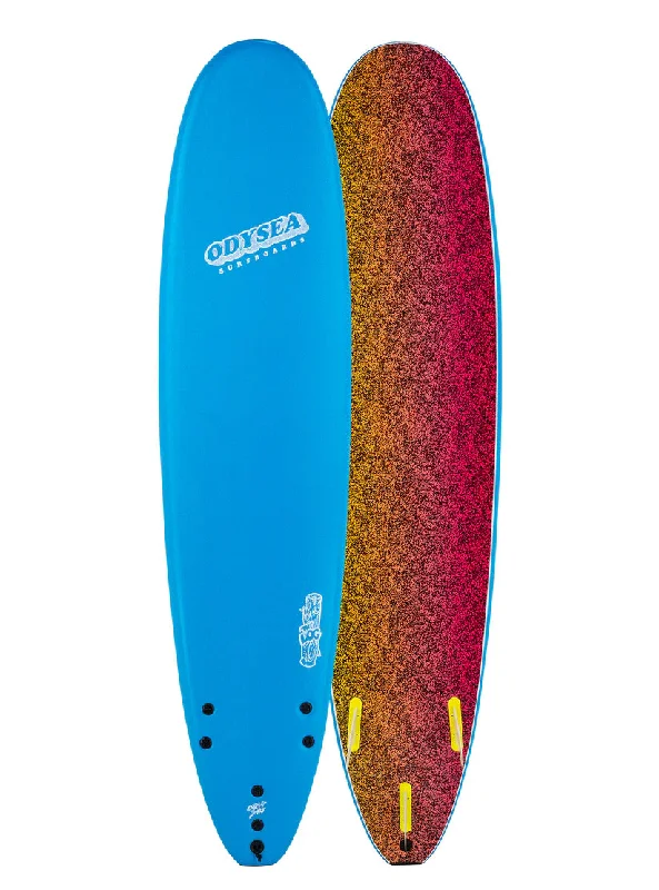 Surfboards for surfers who like to carve-Odysea 8'0" Log Blue Static Surfboard