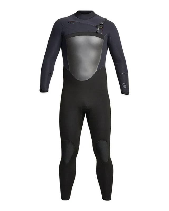 Thick wetsuits for cold-water scuba diving-Drylock 3/2mm Chest Zip Fullsuit