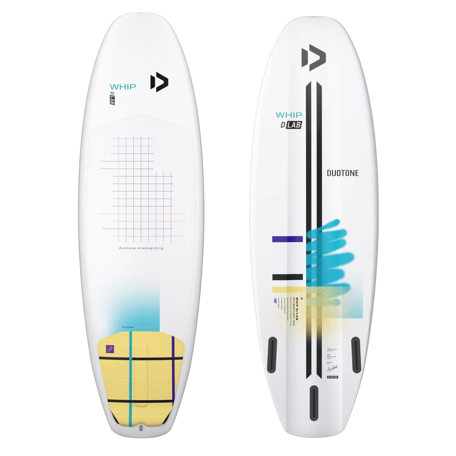 Surfboards for wave shaping and powerful turns-SURFBOARD WHIP D/LAB 2023 - DUOTONE