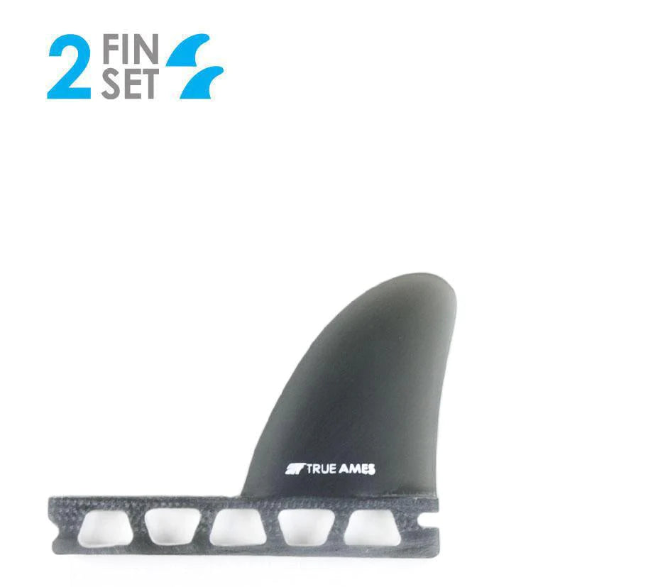 Surfboard nose guards for long-lasting protection-TRUE AMES SIDE BITE 2.6" FG FUTURES - SMOKE